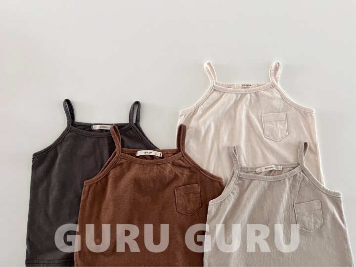 Guru Guru - Korean Baby Fashion - #babyoninstagram - Pocket Sleeveless - 4