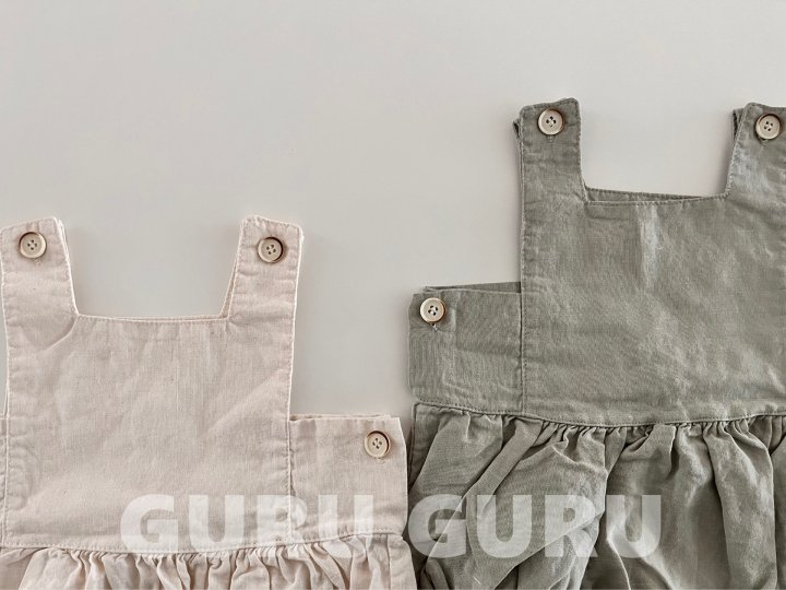 Guru Guru - Korean Baby Fashion - #babyoutfit - Square Romper - 3