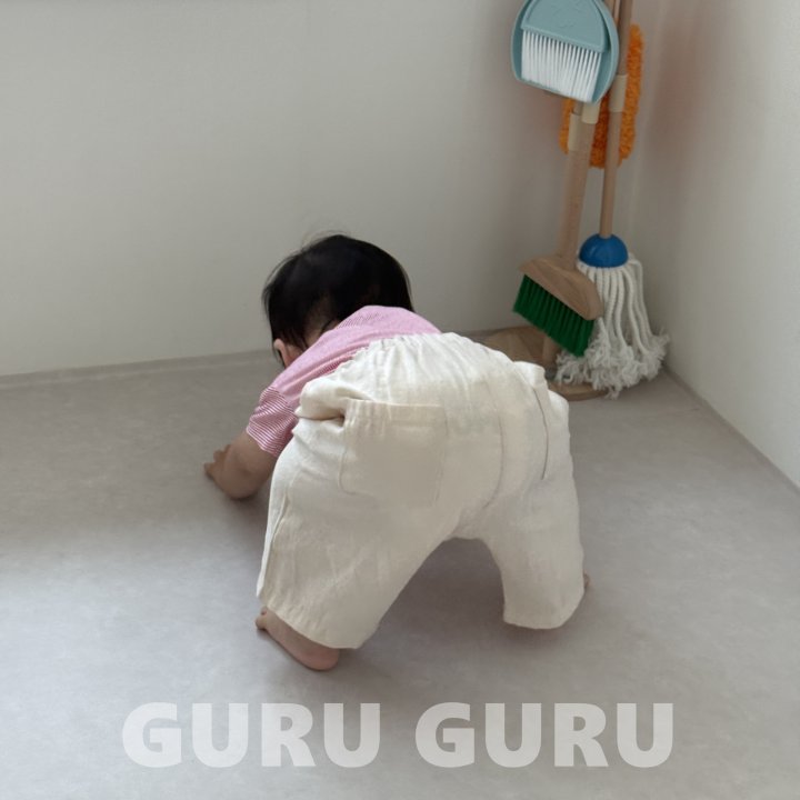 Guru Guru - Korean Baby Fashion - #babyoutfit - Wood Pants - 10