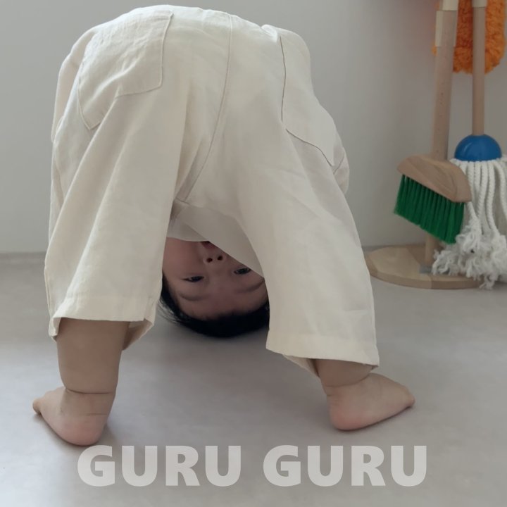 Guru Guru - Korean Baby Fashion - #babyoutfit - Wood Pants - 11