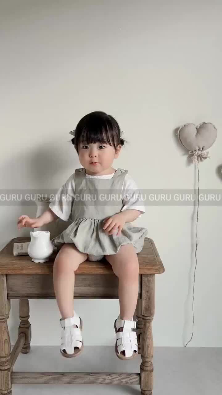 Guru Guru - Korean Baby Fashion - #babywear - Square Romper - 5