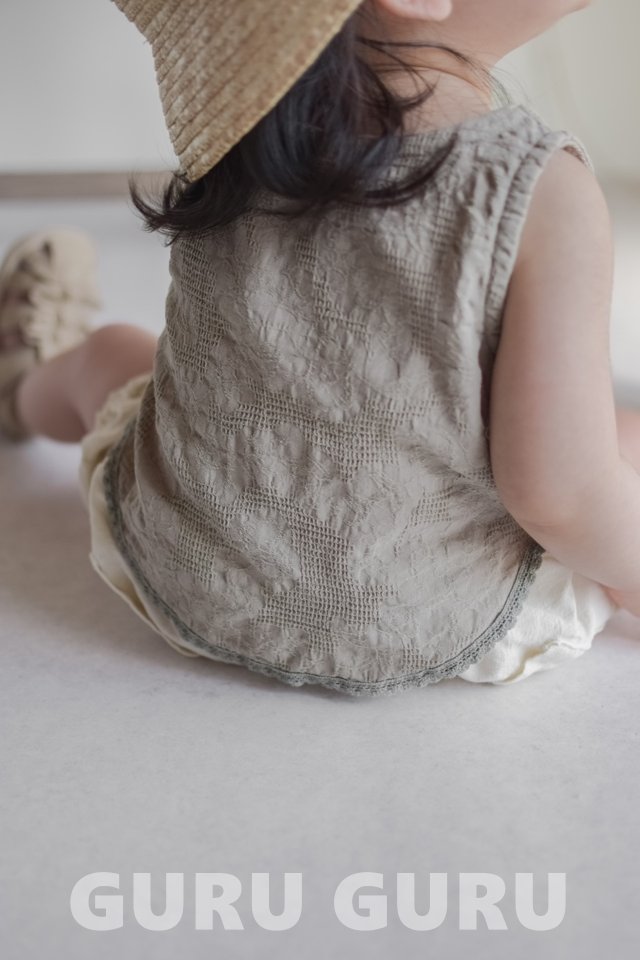 Guru Guru - Korean Baby Fashion - #babywear - Lace Sleeveless - 8