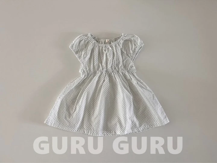 Guru Guru - Korean Baby Fashion - #onlinebabyboutique - Dot One-piece - 2