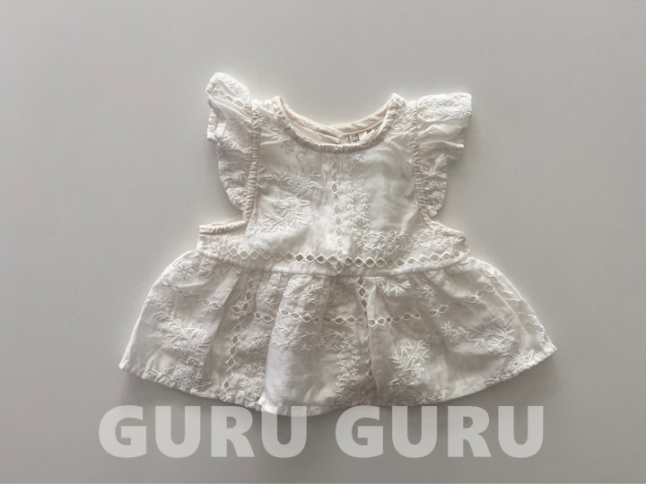 Guru Guru - Korean Baby Fashion - #onlinebabyshop - April Blouse