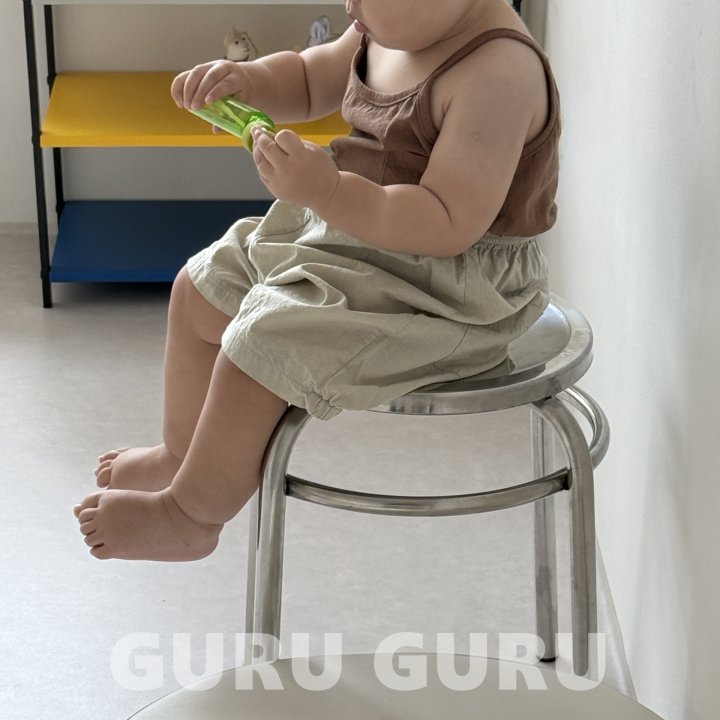 Guru Guru - Korean Baby Fashion - #onlinebabyshop - Pocket Sleeveless - 9