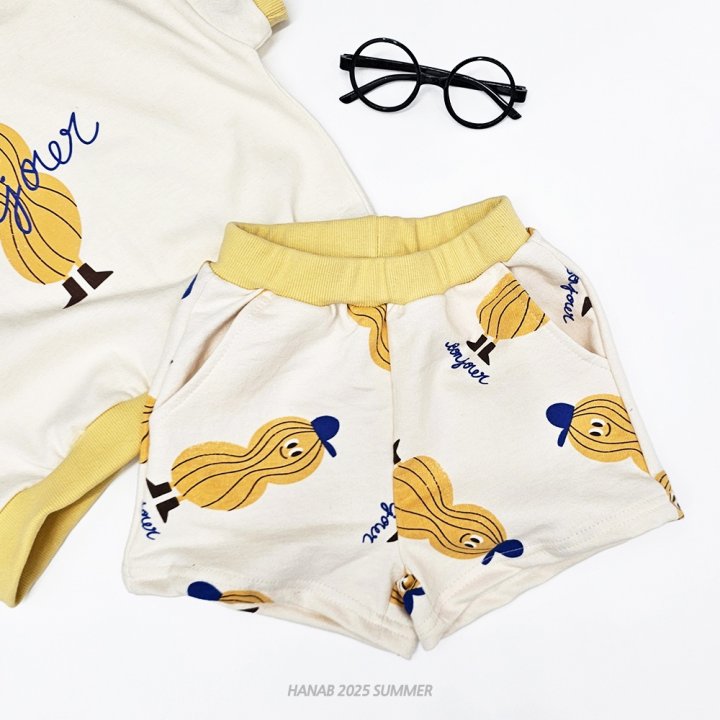Hanab - Korean Children Fashion - #kidsshorts - Peanut Set - 5
