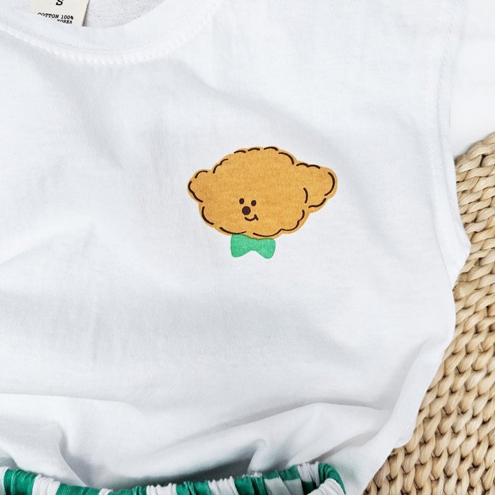 Hanab - Korean Children Fashion - #littlefashionista - Puppy Checker Set - 10