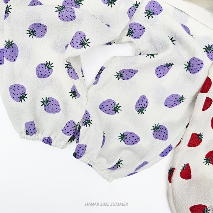 Hanab - Korean Children Fashion - #magicofchildhood - Strawberry Set - 8
