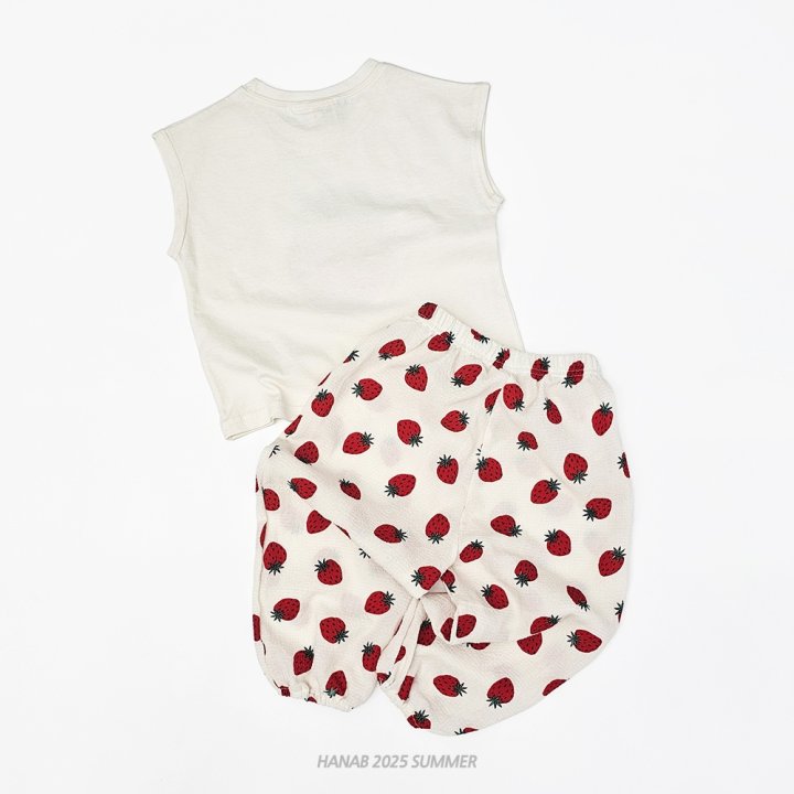 Hanab - Korean Children Fashion - #minifashionista - Strawberry Set - 9