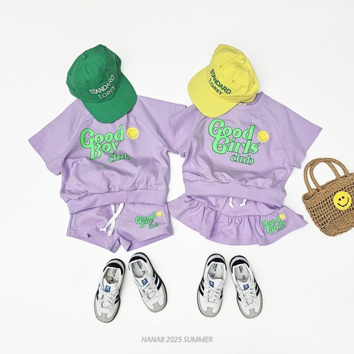 Hanab - Korean Children Fashion - #todddlerfashion - Good Club Set - 2