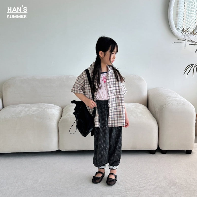 Han's - Korean Children Fashion - #Kfashion4kids - Serape Lace Jogger Pants - 8