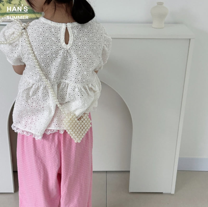 Han's - Korean Children Fashion - #Kfashion4kids - Cony Ribbon Blouse - 8