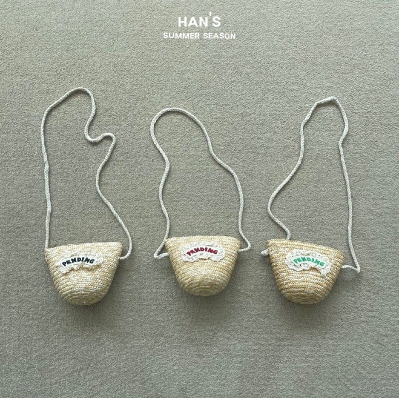 Han's - Korean Children Fashion - #childofig - Pudding Rattan Bag