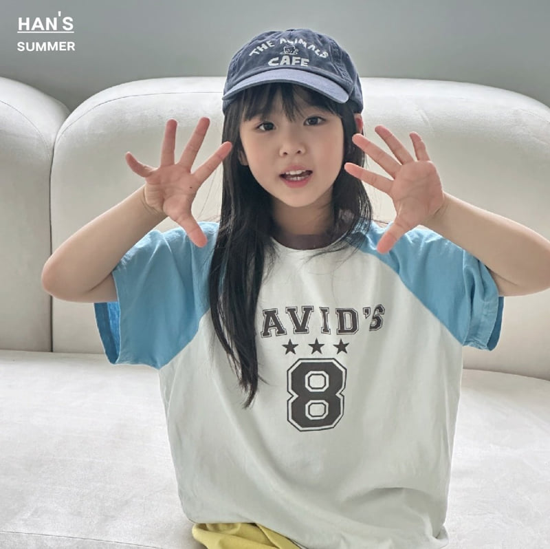 Han's - Korean Children Fashion - #childofig - David Raglan Tee - 12