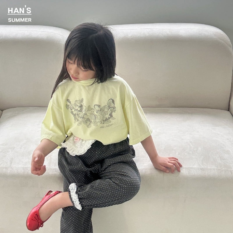 Han's - Korean Children Fashion - #kidsshorts - Child Tee - 10