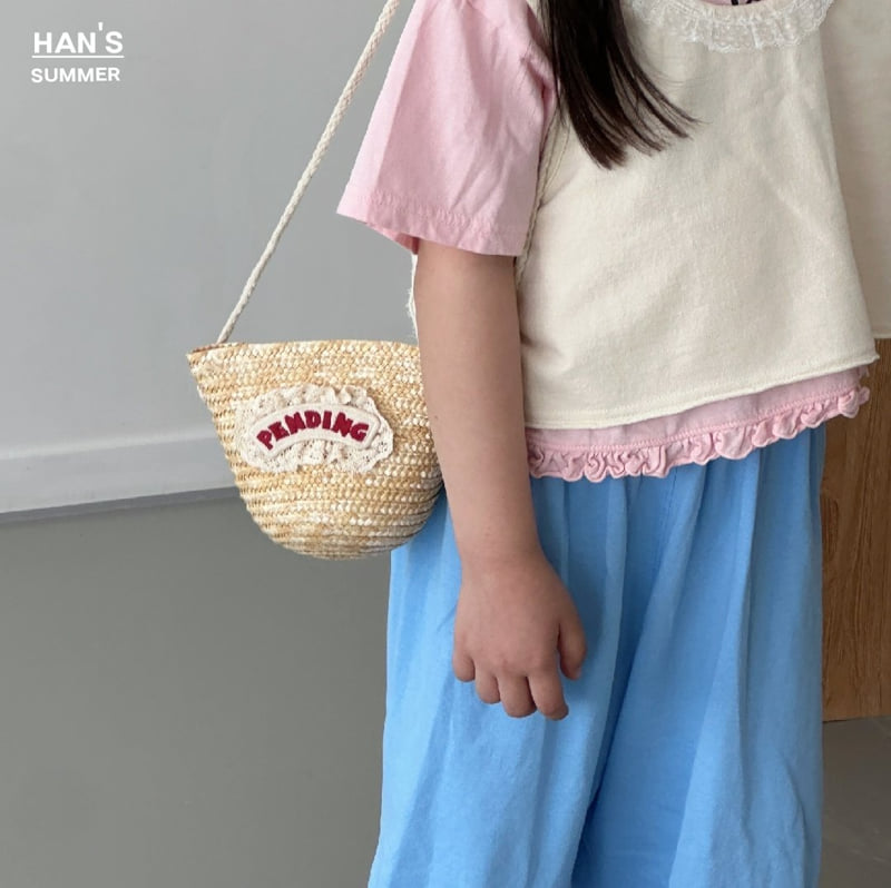 Han's - Korean Children Fashion - #littlefashionista - Pudding Rattan Bag - 10