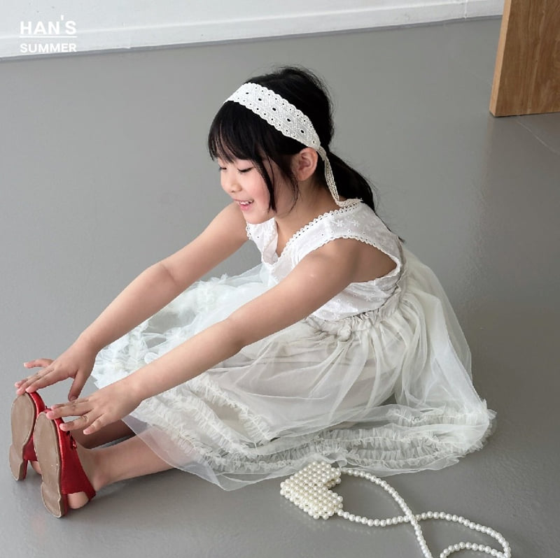 Han's - Korean Children Fashion - #littlefashionista - Mumu Lace Hair Band - 7