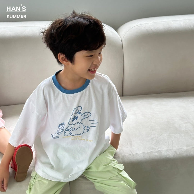 Han's - Korean Children Fashion - #magicofchildhood - Puppy Tee - 8