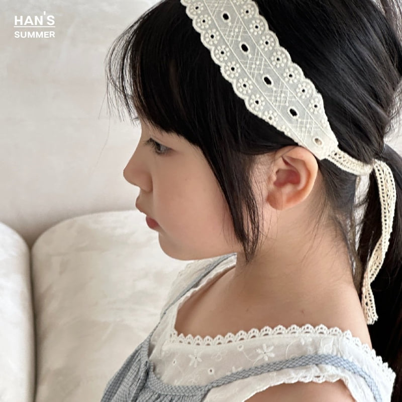Han's - Korean Children Fashion - #magicofchildhood - Mumu Lace Hair Band - 8