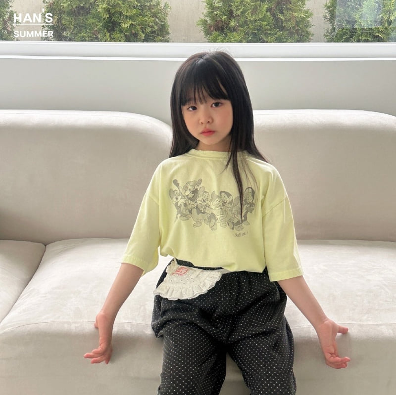 Han's - Korean Women Fashion - #momslook - Adult Child Tee - 5