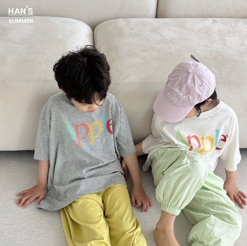 Han's - Korean Women Fashion - #momslook - Adult Apple Tee - 10