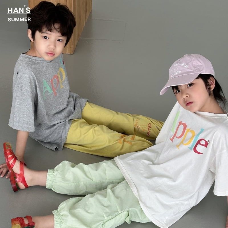 Han's - Korean Women Fashion - #momslook - Adult Apple Tee - 12