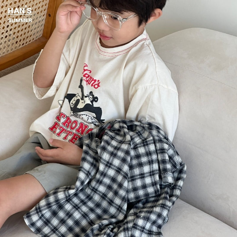 Han's - Korean Women Fashion - #pursuepretty - Adult Strong Bear Tee - 6