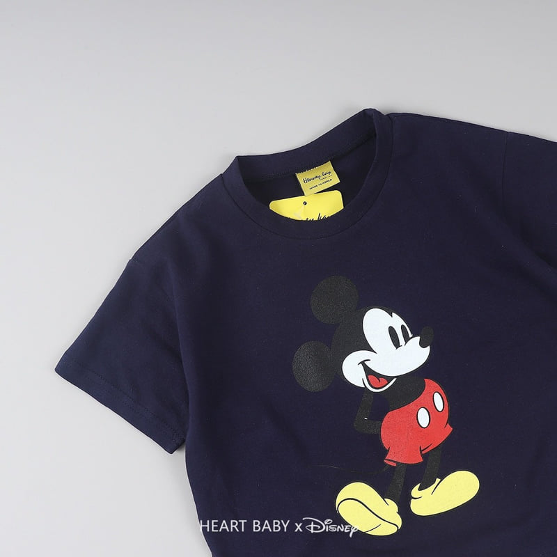 Heart Baby - Korean Children Fashion - #kidsstore - M Short Sleeve Top Bottom Set - 8