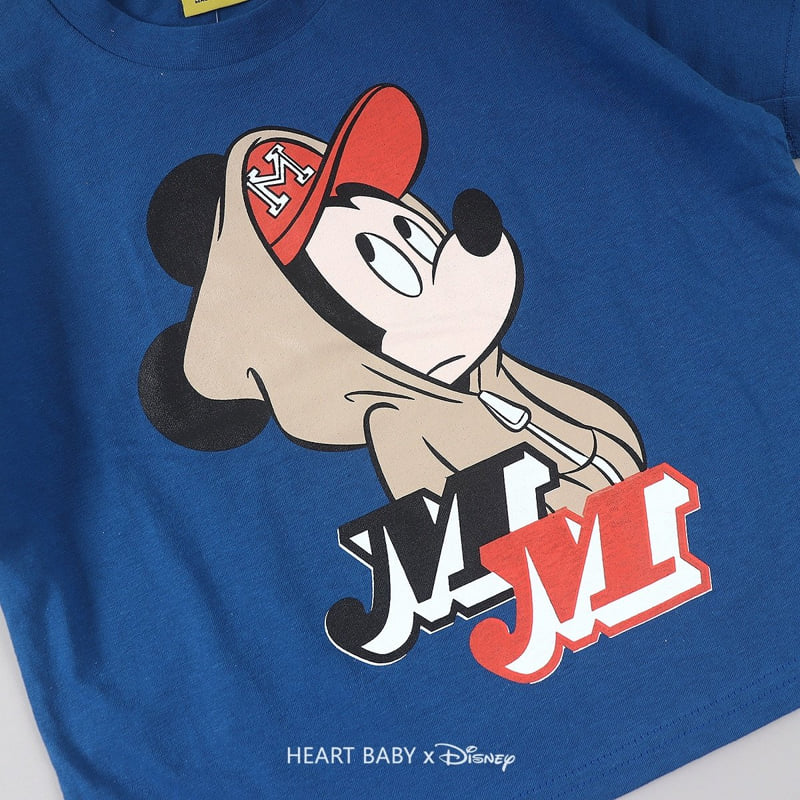 Heart Baby - Korean Children Fashion - #kidzfashiontrend - MM Short Sleeve Top Bottom Set - 8