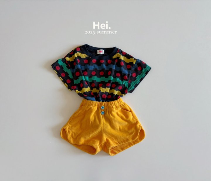 Hei - Korean Children Fashion - #kidzfashiontrend - Shape Tee - 4