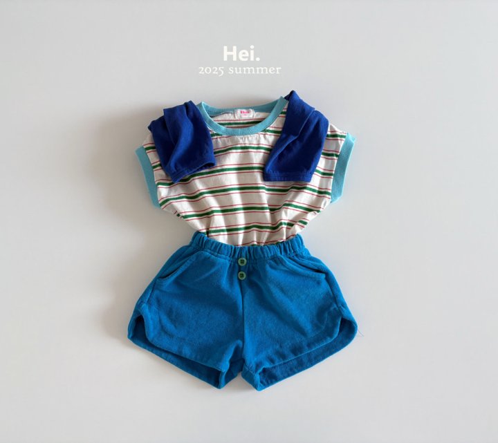 Hei - Korean Children Fashion - #designkidswear - Raglan Stripe Tee - 3