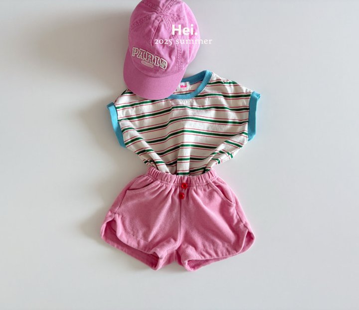 Hei - Korean Children Fashion - #designkidswear - Raglan Stripe Tee - 4