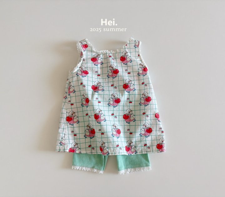Hei - Korean Children Fashion - #discoveringself - Cherry One-piece - 3