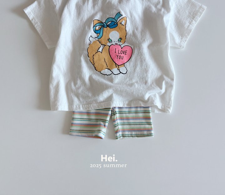 Hei - Korean Children Fashion - #fashionkids - Meow Long Tee - 6