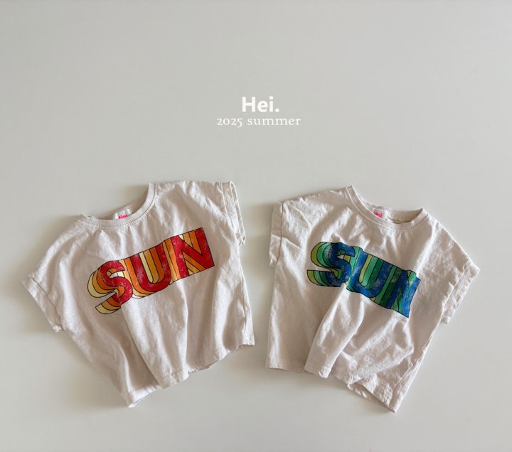 Hei - Korean Children Fashion - #fashionkids - Sunny Tee
