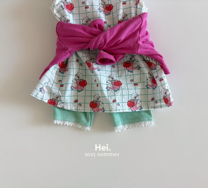 Hei - Korean Children Fashion - #discoveringself - Cherry One-piece - 4