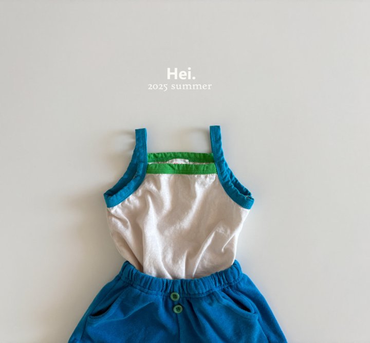 Hei - Korean Children Fashion - #kidsshorts - Chewing Sleeveless Top - 3