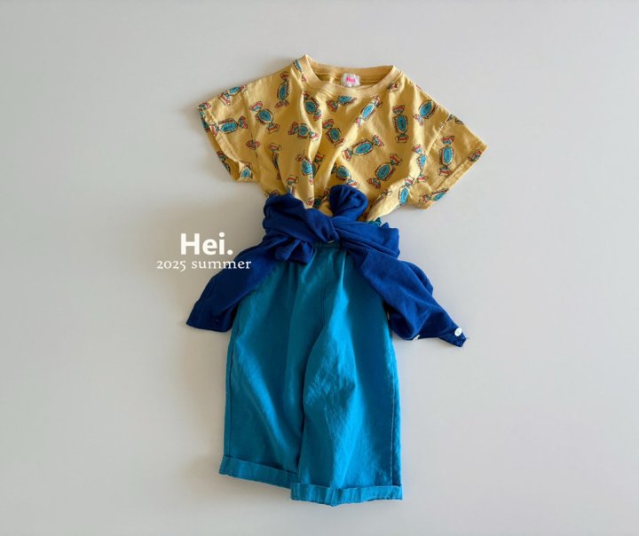 Hei - Korean Children Fashion - #kidsshorts - Candy Tee - 6