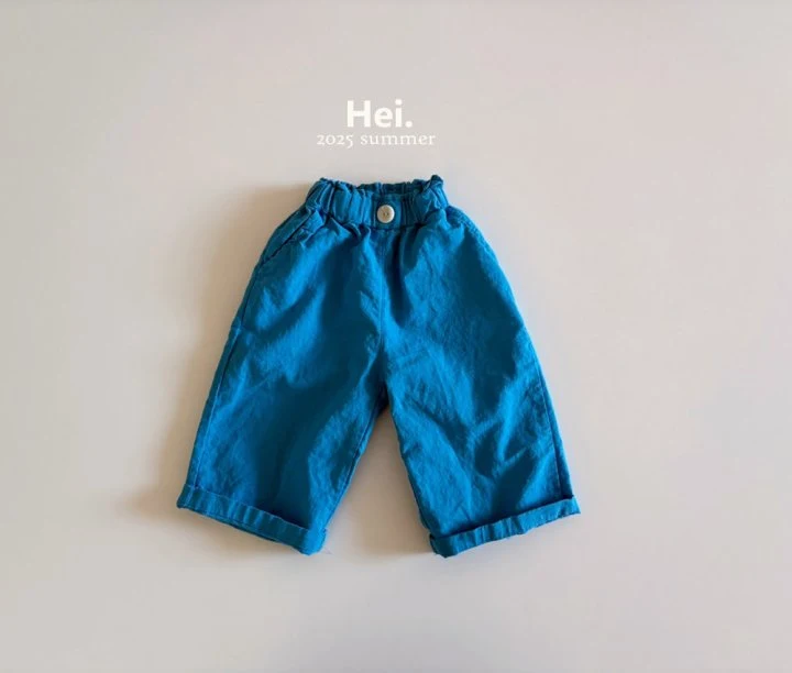Hei - Korean Children Fashion - #kidsshorts - Linen Soft Pants - 2