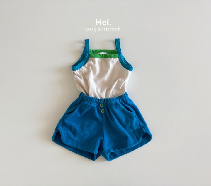Hei - Korean Children Fashion - #kidsshorts - Chewing Sleeveless Top - 4