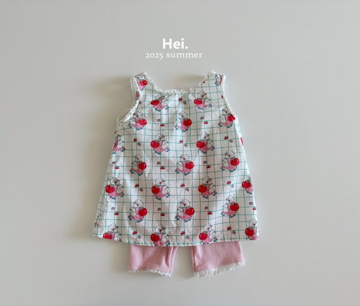 Hei - Korean Children Fashion - #kidsstore - Cherry One-piece - 6