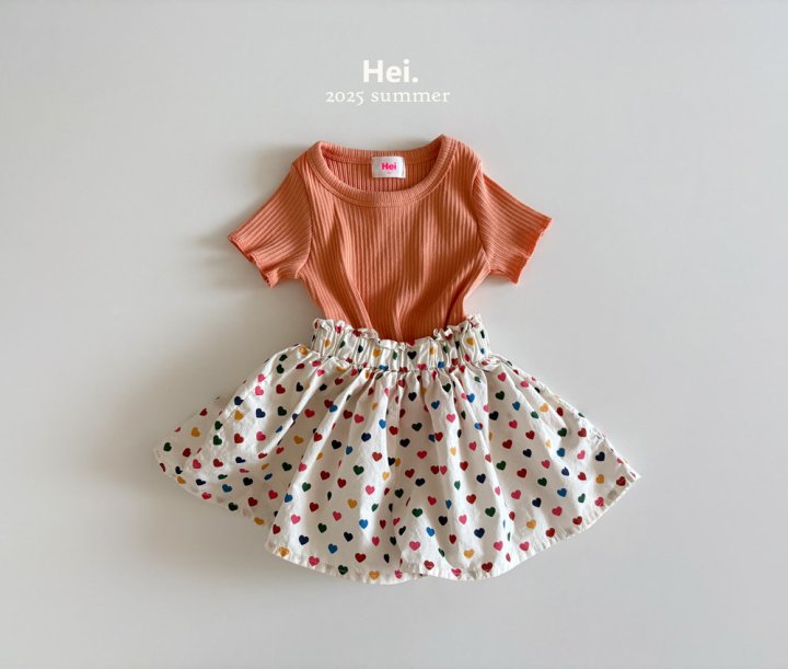 Hei - Korean Children Fashion - #kidsshorts - Slushy Tee - 4