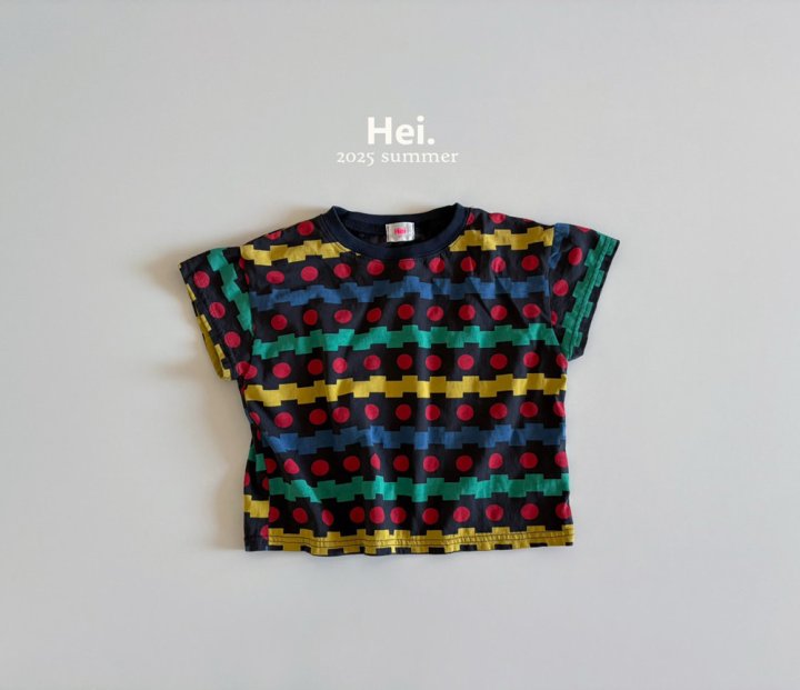Hei - Korean Children Fashion - #kidsstore - Shape Tee - 2