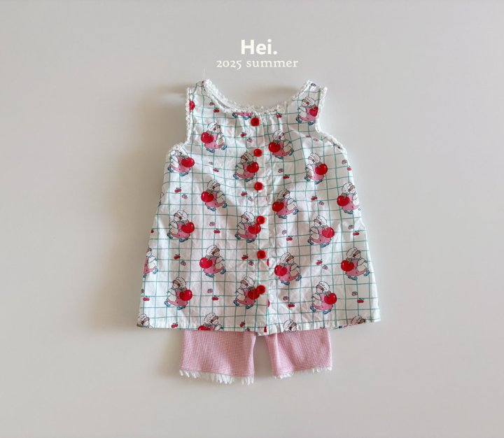 Hei - Korean Children Fashion - #kidzfashiontrend - Cherry One-piece - 7