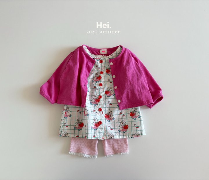 Hei - Korean Children Fashion - #littlefashionista - Cherry One-piece - 9