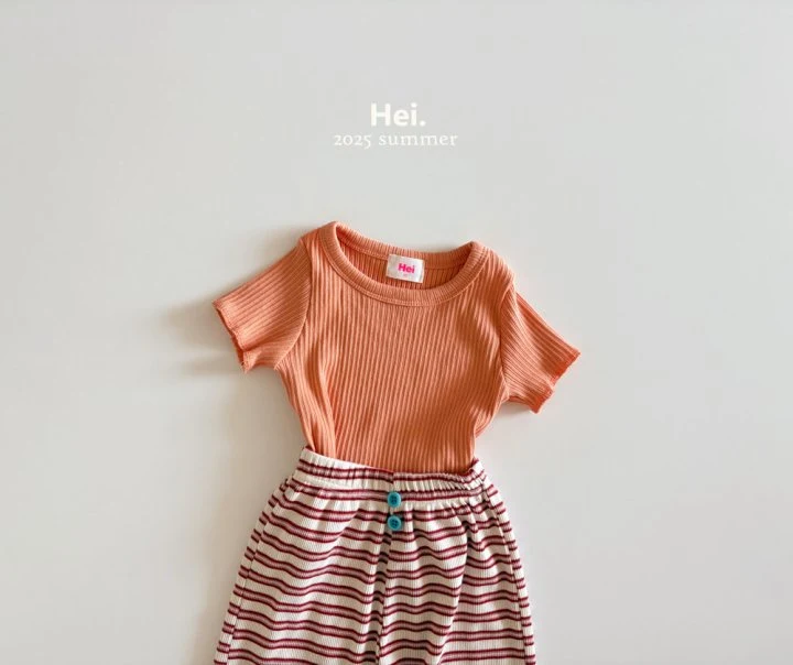 Hei - Korean Children Fashion - #littlefashionista - Striped Pants - 8