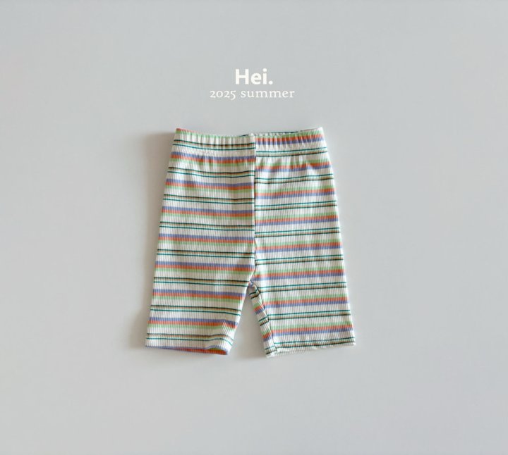 Hei - Korean Children Fashion - #littlefashionista - Striped Leggings - 2