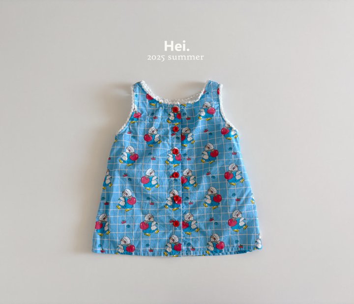 Hei - Korean Children Fashion - #magicofchildhood - Cherry One-piece - 10
