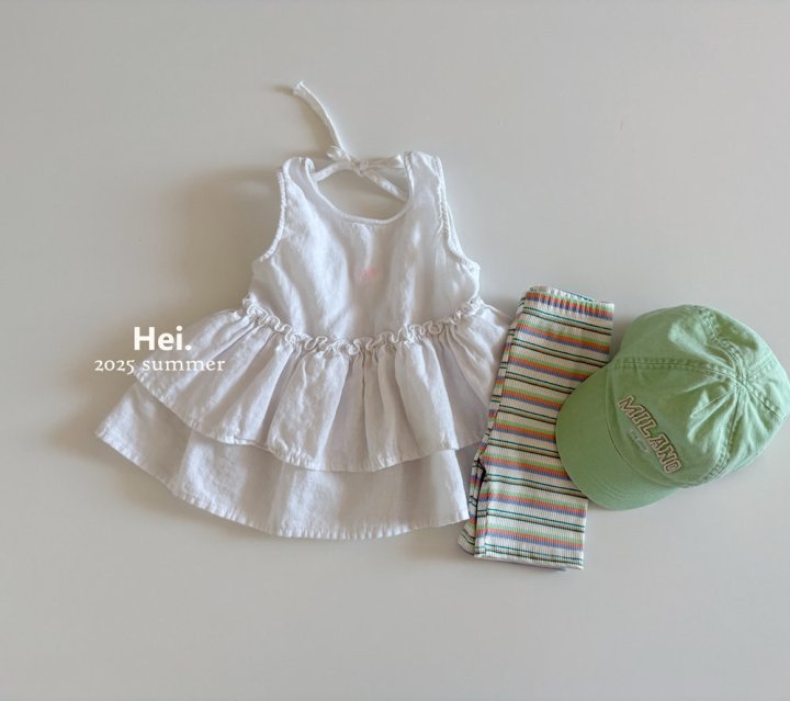 Hei - Korean Children Fashion - #magicofchildhood - Striped Leggings - 3