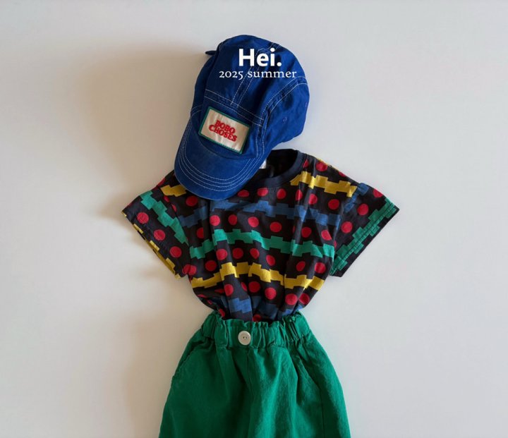 Hei - Korean Children Fashion - #toddlerclothing - Shape Tee - 10